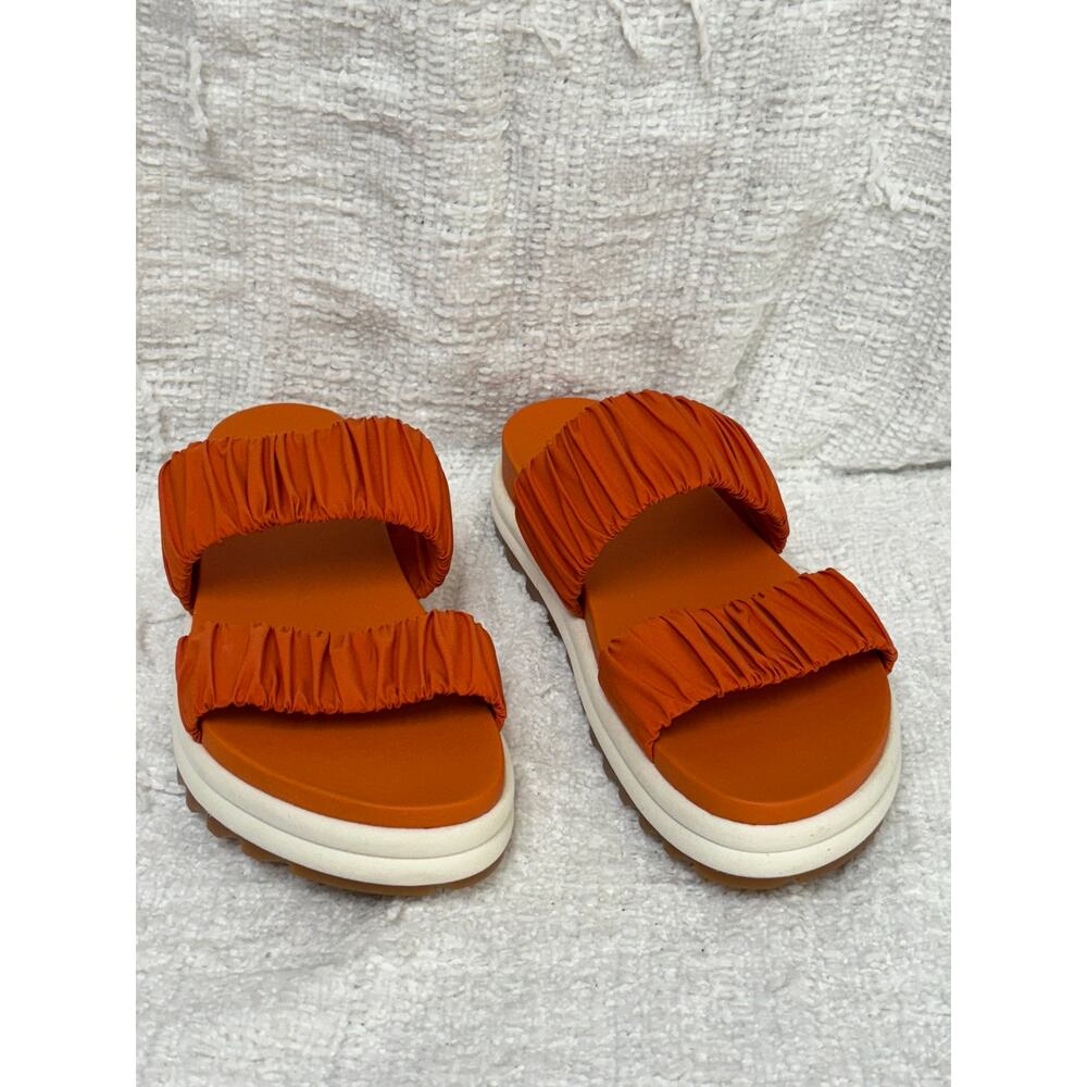 Sorel Women's Orange Roaming Two Strap Slide Shoes Size 9.5 NIB #60253